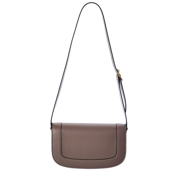Valentino Supervee Leather Shoulder Bag, Grey - Picture 2 of 5